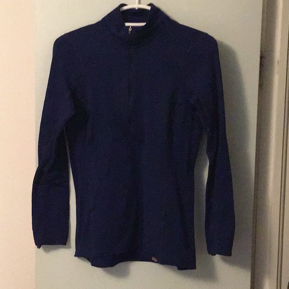 Patagonia thermal weight baselayer top navy women s, Asian m fit